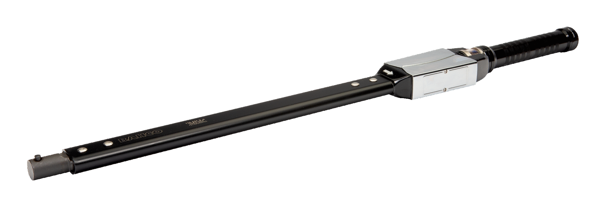 Mechanical Preset Free Hand Point Torque Click Wrench with Spigot Interchangeable Head