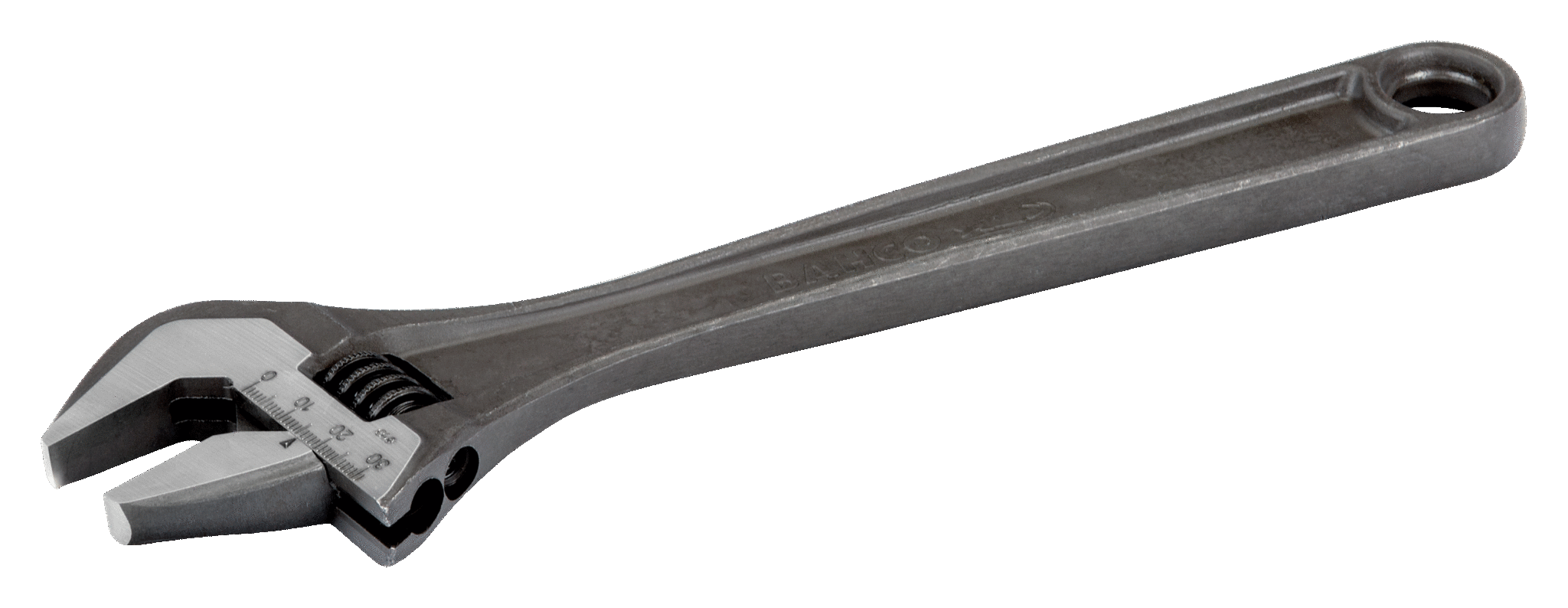 Central Nut Adjustable Wrenches with Phosphate Finish