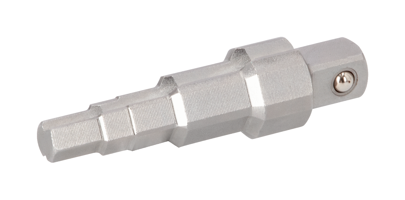 Combination Stepped Hexagon Keys for Internal Lug Valve Sizes