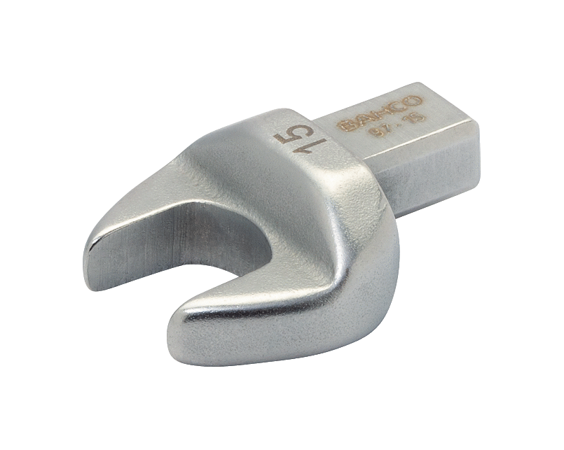 Open-End Metric Wrench with Rectangular Connector