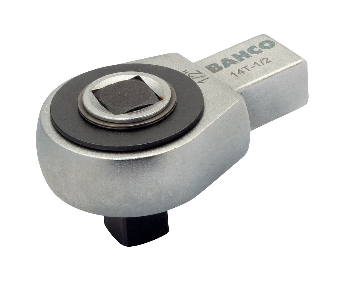 Push-Through Square Ratchet Head with Rectangular Connector