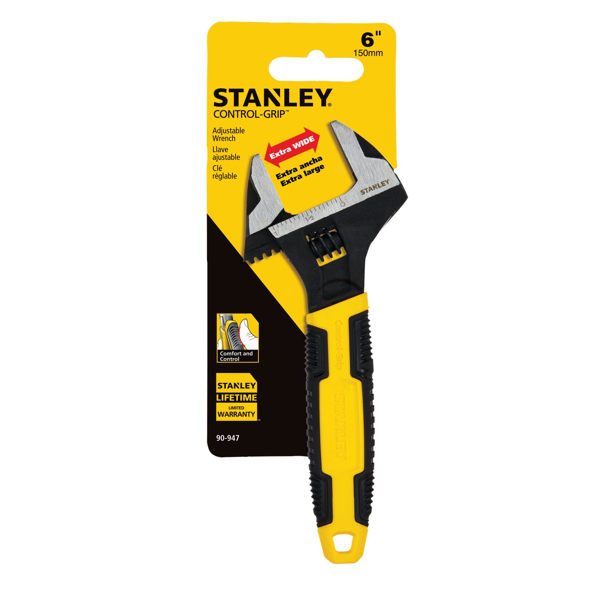 150mm/6 in MAXSTEEL™ Adjustable Wrench