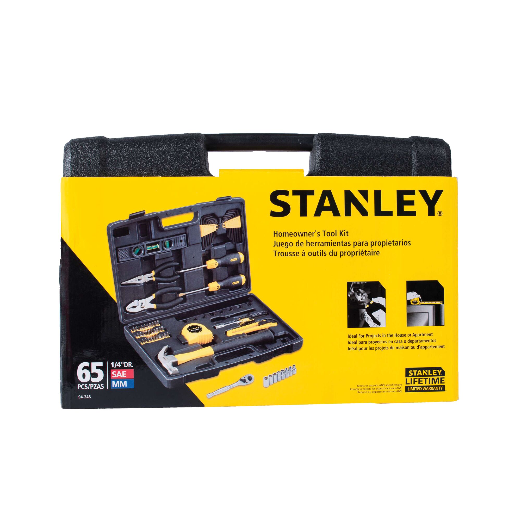 65 pc Homeowner's Tool Kit