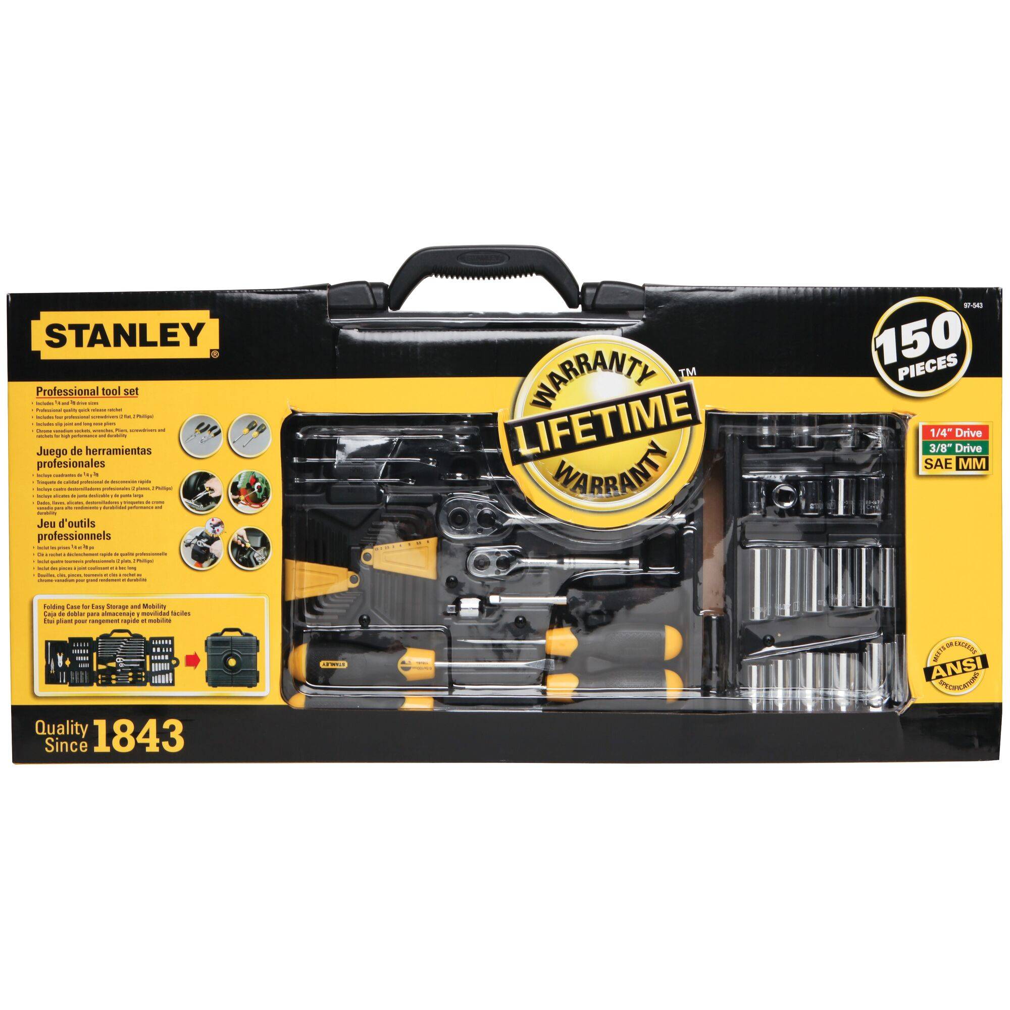 150 pc Mechanic's Tool Set