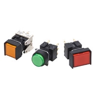 A16 Pushbutton Switch (Detachable) (Lighted/Non-Lighted) (Cylindrical 16-dia.)