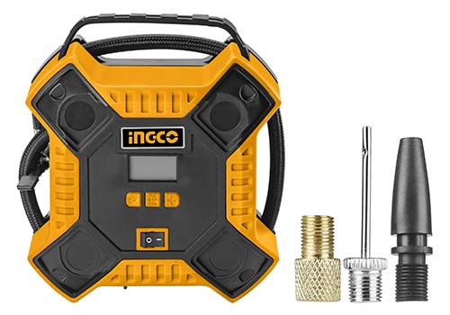 AAC1601Auto air compressorVoltage:12VMax pressure:160PSI/11BarMax air flow:35L/min