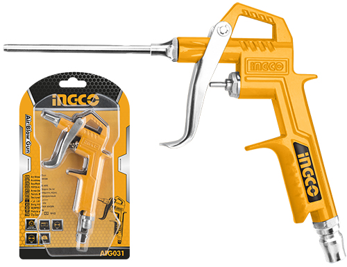 ABG081-3Air blow gunNozzle length:80mmOnly with Nitto type connectorPacked by sliding card