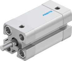 Compact cylinder, double-acting ADN