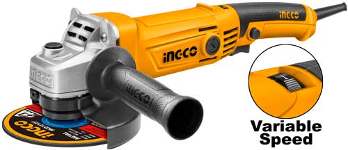 AG10108-5Angle grinderVoltage:220-240V~50/60HzInput power:1010WNo-load speed:5000-12000rpm