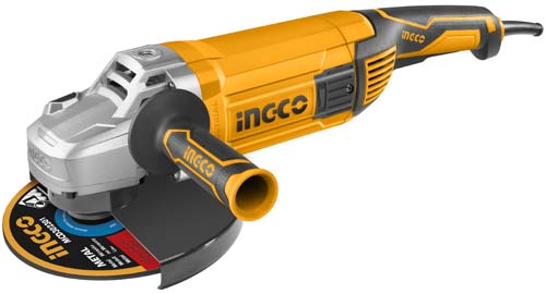 AG24008Angle grinderVoltage: 220-240V~50/60HzInput power:2400WDisc diameter:230mm