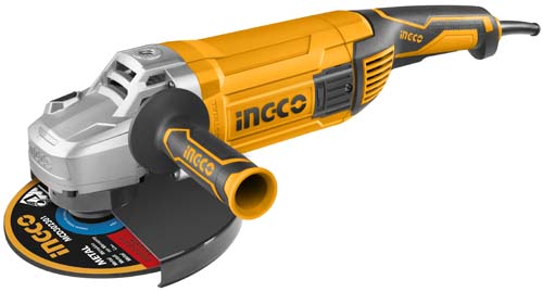 AG30008Angle grinderVoltage: 220-240V~50/60HzInput power:3000WDisc diameter:230mm