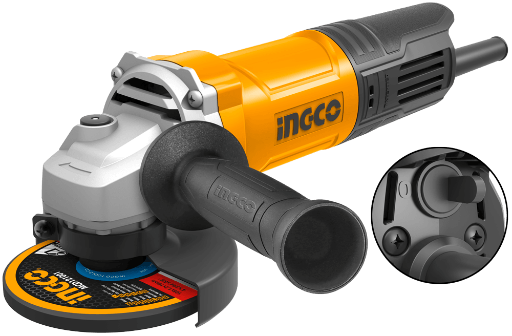AG900282Angle grinderVoltage:220-240V~50/60HzInput power:900WDisc diameter:100mm