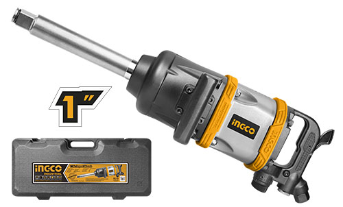 AIW11222Air impact wrenchMax.torque:3100Nm(2300ft)Square drive:25mm(1No-load speed:3600 rpm