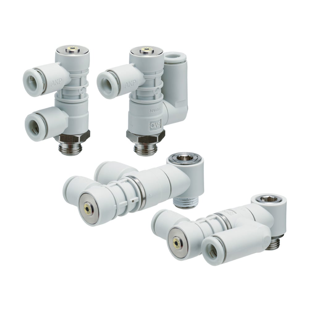 [Model with Residual Pressure Release Function] Pilot Check Valve/Compact Type AKP