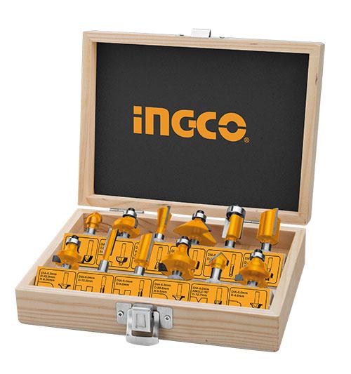AKRT122112 Pcs router bits setShank diameter: 12mmSuitable for wood cuttingPacked by plywood case