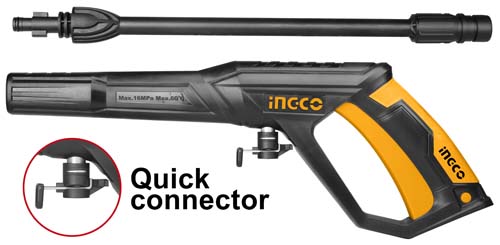 AMSG028Spray gun(Quick connector)Material:Plastic bodyQuick connectorPacked by color box