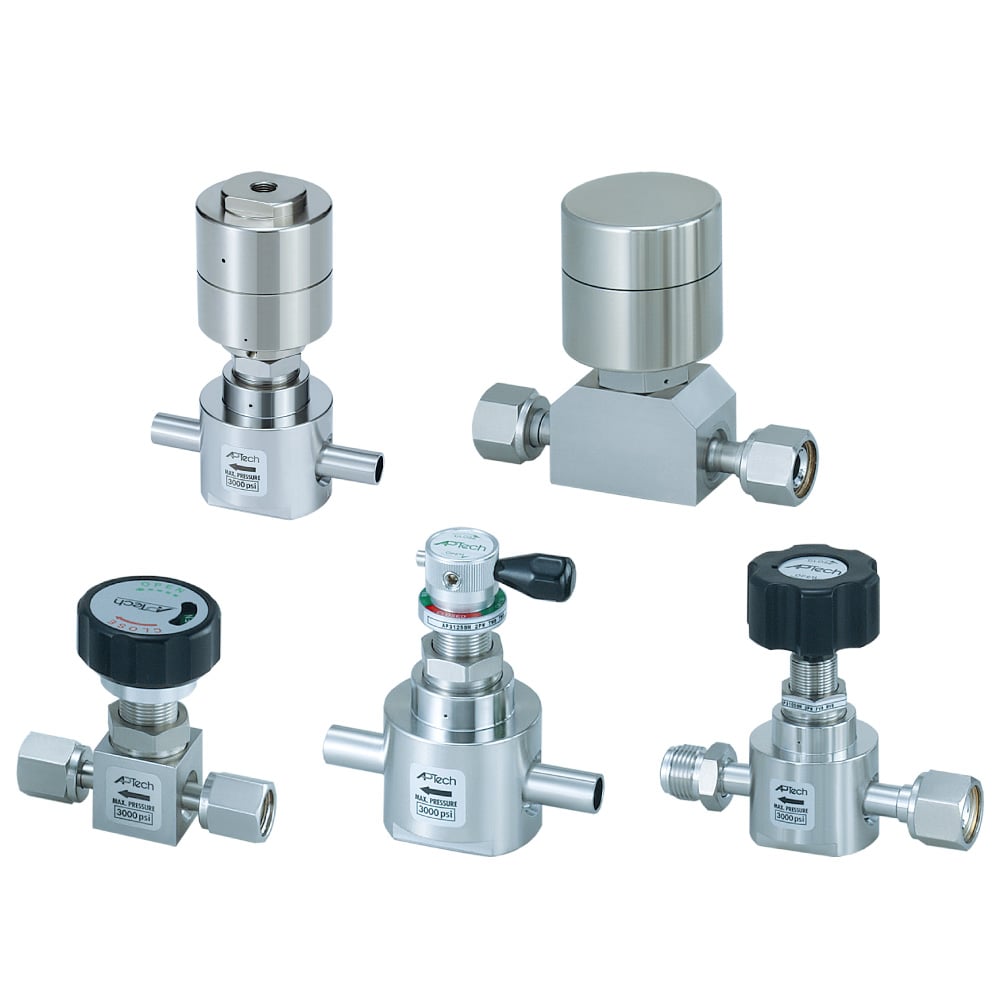 Diaphragm Valve for Ultra High Purity AP