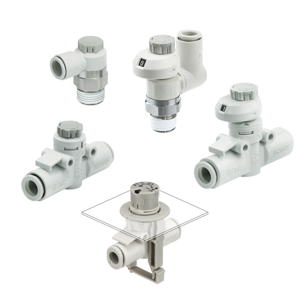 Speed Controller with One-touch Fittings AS-FM/FC