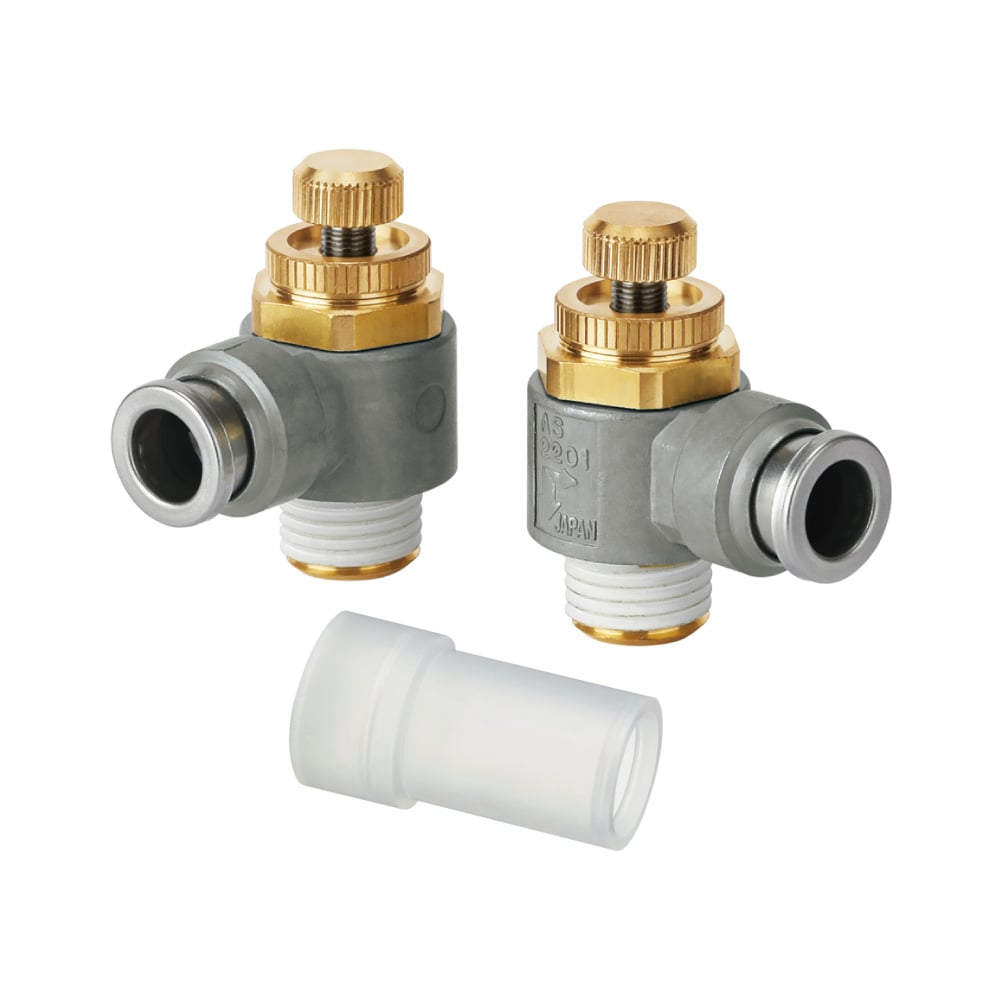 All Metal Exterior Speed Controller with One-touch Fitting AS-X737