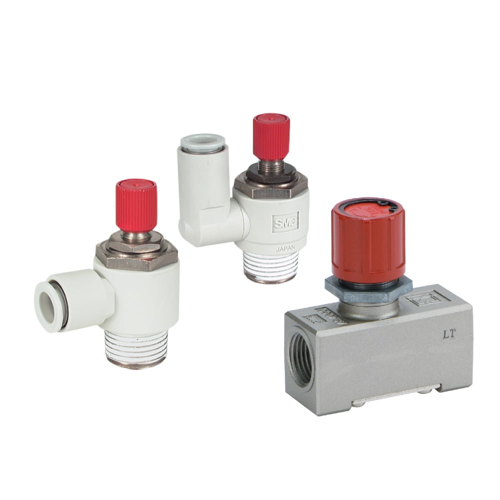 Speed Controller with Residual Pressure Release Valve AS
