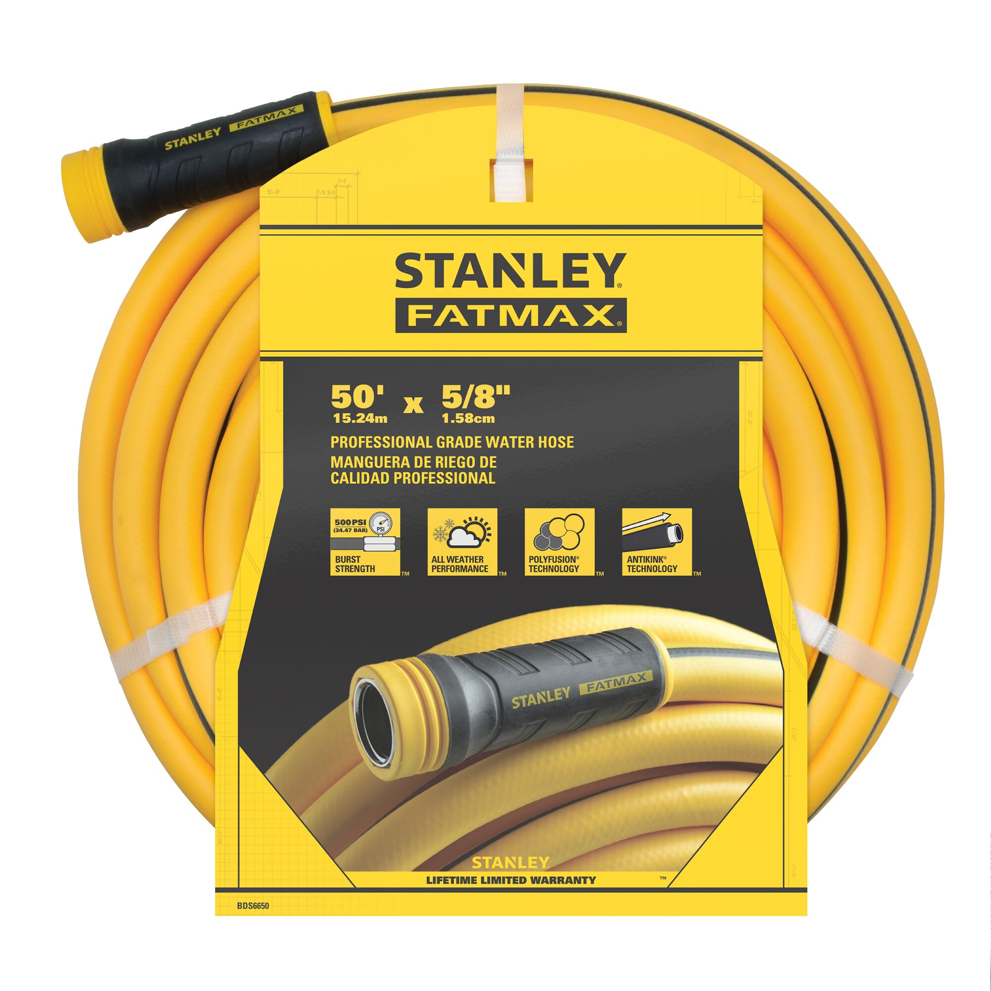 50 ft x 5/8" Professional Grade Hose