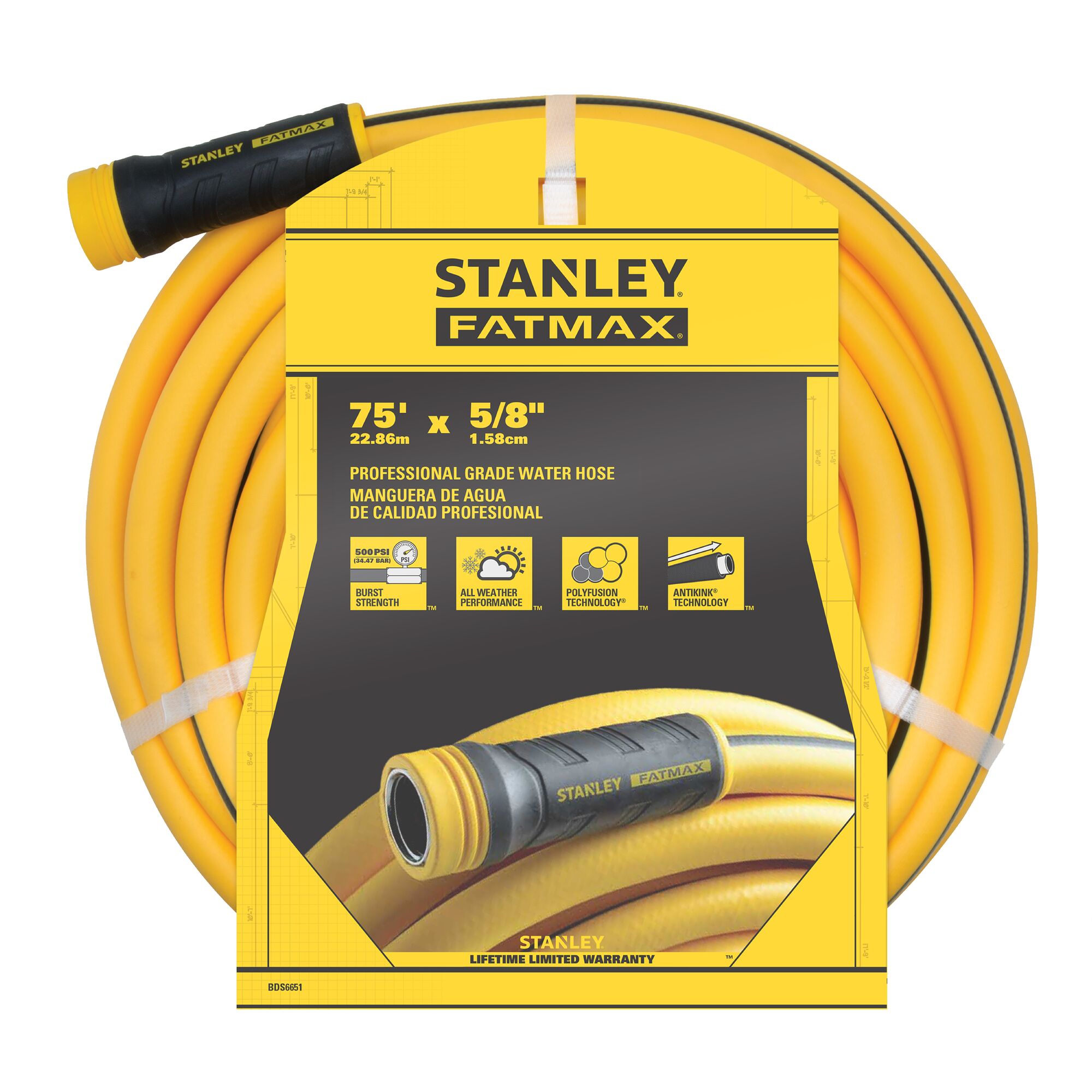 75 ft x 5/8" Professional Grade Hose