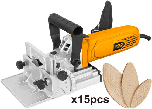 BJ9508Biscuit jointerVoltage:220-240V~50/60HzInput power:950WNo-load speed:11000rpm