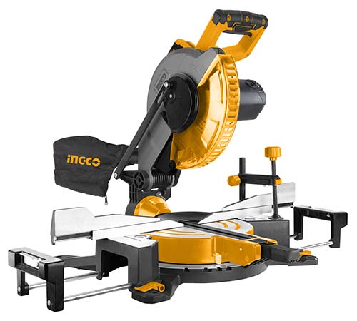BMS18002Mitre sawVoltage:220-240V~50/60HzInput power:1800WBlade size: 254mm(10")*30mm
