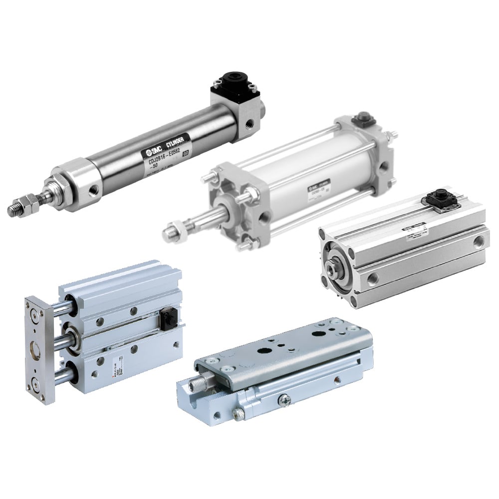 Cylinder with End Lock