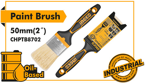 CHPTB8702Paint brushWidth:2"For Oil-Based paintHigh quality bristles
