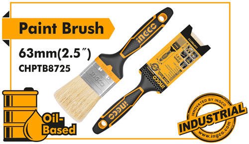 CHPTB8725Paint brushWidth:2.5"For Oil-Based paintHigh quality bristles