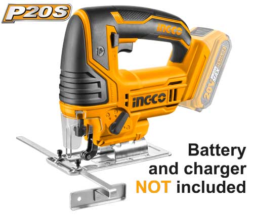 CJSLI8501Cordless jig sawVoltage:20VNo-load speed:2400rpmCutting capacity:          Wood：80mm          Metal：8mm