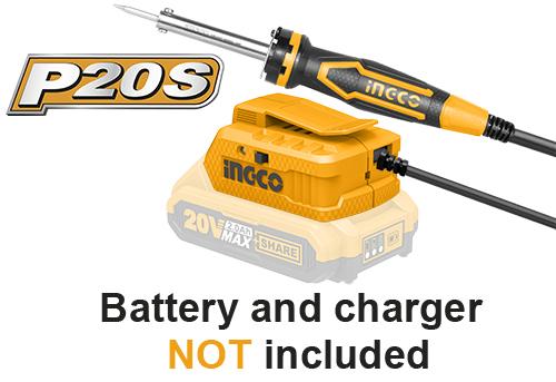 CSILI2001Cordless soldering ironVoltage:20VInput power:40WPreheat time:3~5minuters
