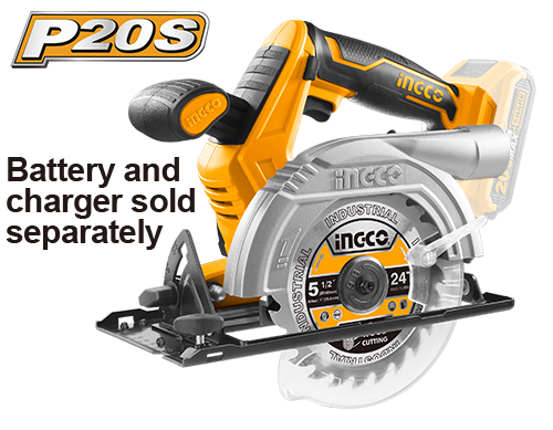 CSLI1401Cordless circular sawVoltage: 20VNo-load speed:3600rpmBlade diameter:140mm(5-1/2'')