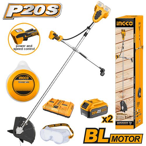 CSTLI202522Cordless string trimmer and brush cutterBrushless MotorVoltage:40V(20V+20V)Trimmer cutting diameter:330mm