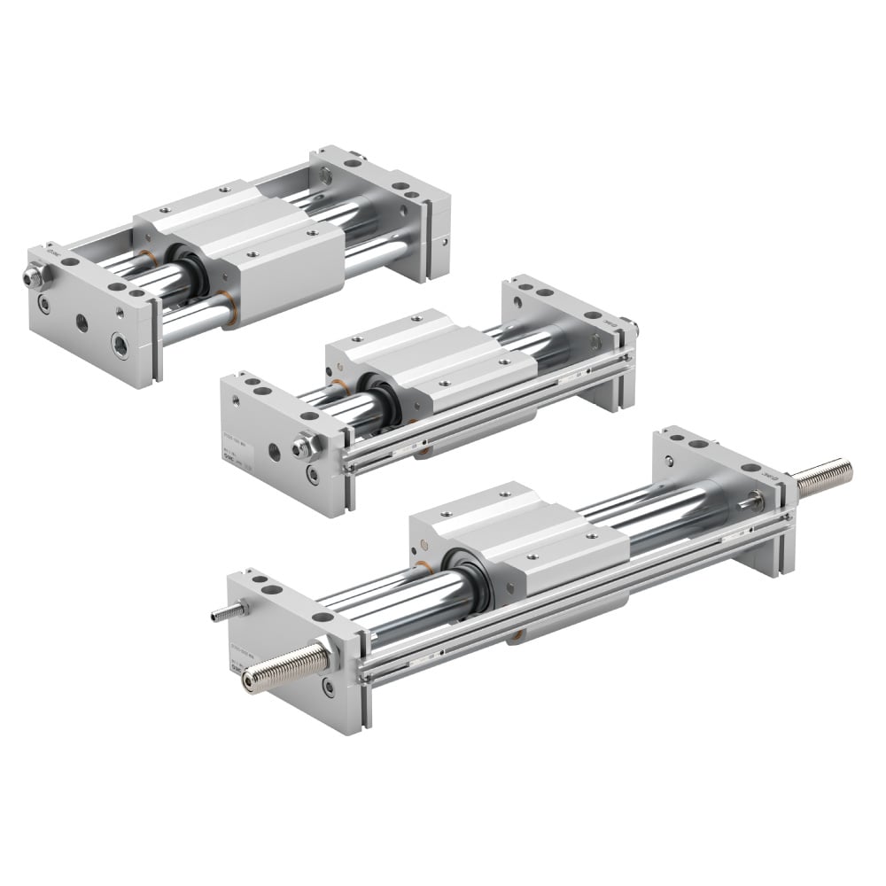 Magnetically Coupled Rodless Cylinder Slider Type/Slide Bearing CY3S