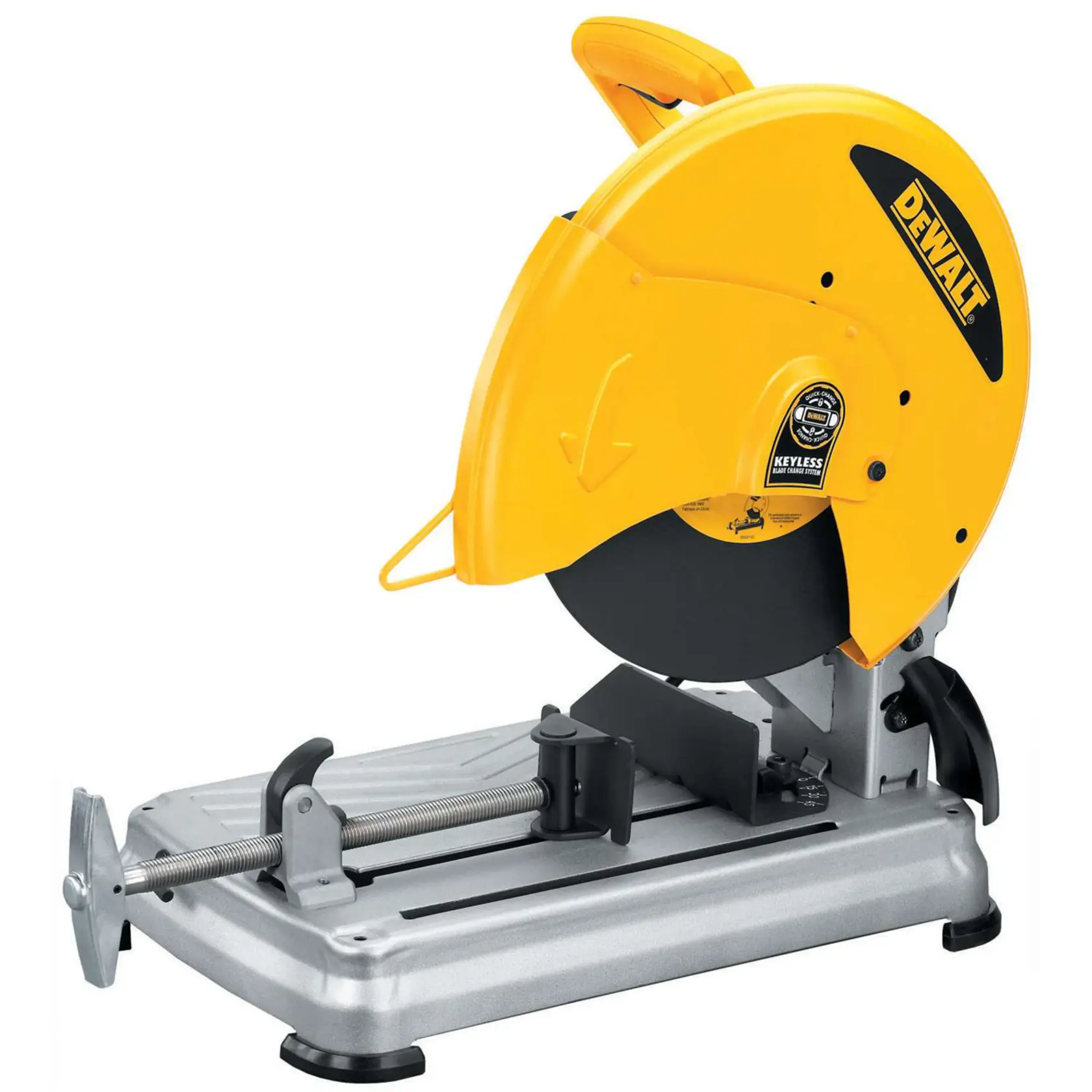 DEWALT® 14-in. Chop Saw with QUIK-CHANGE Keyless Blade Change System