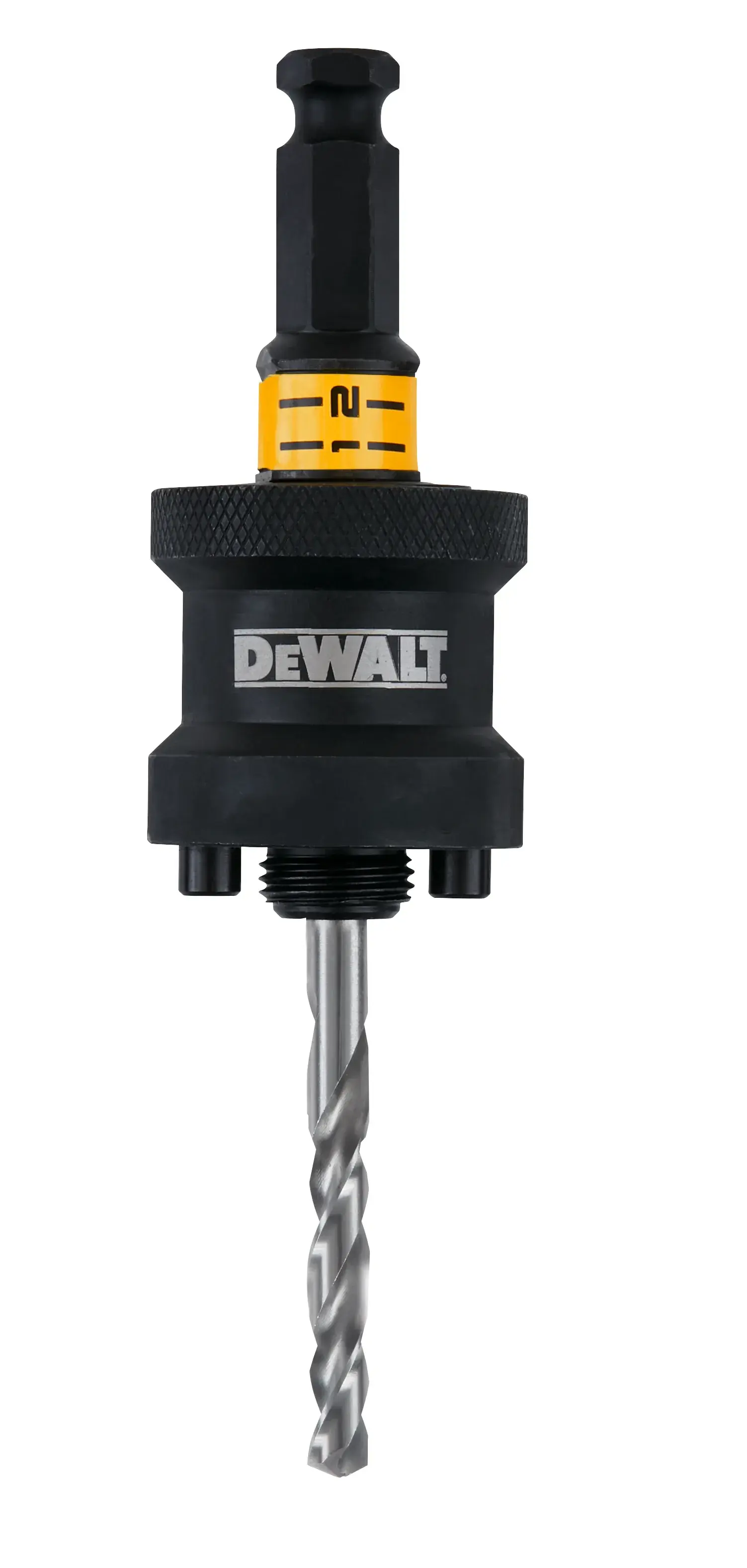 DEWALT® RAPID LOAD 1/2-in. Shank Quick Change Arbor for 1-1/4-in. to 6-in. Hole Saw