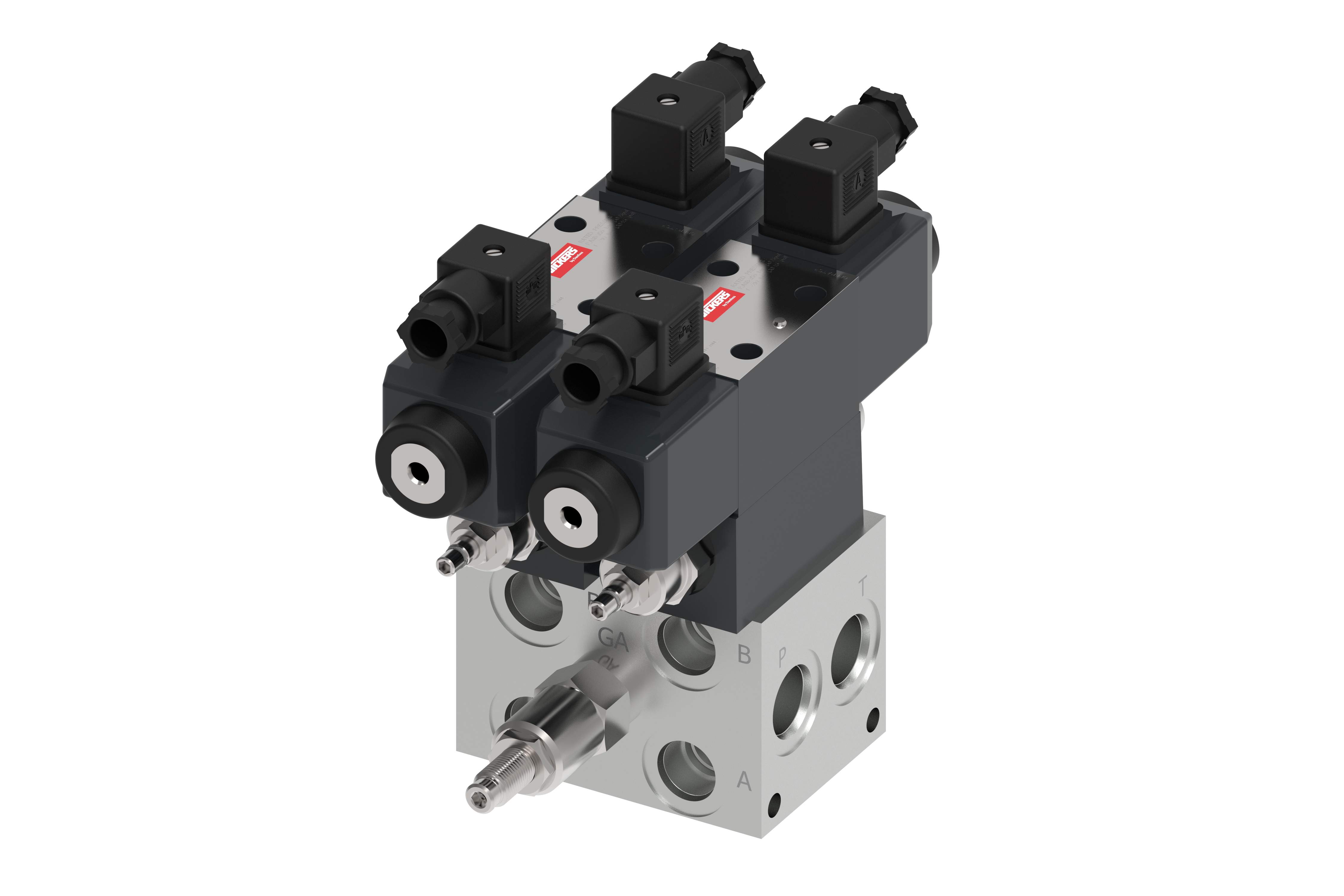Hydraulic manifold blocks and valve stands