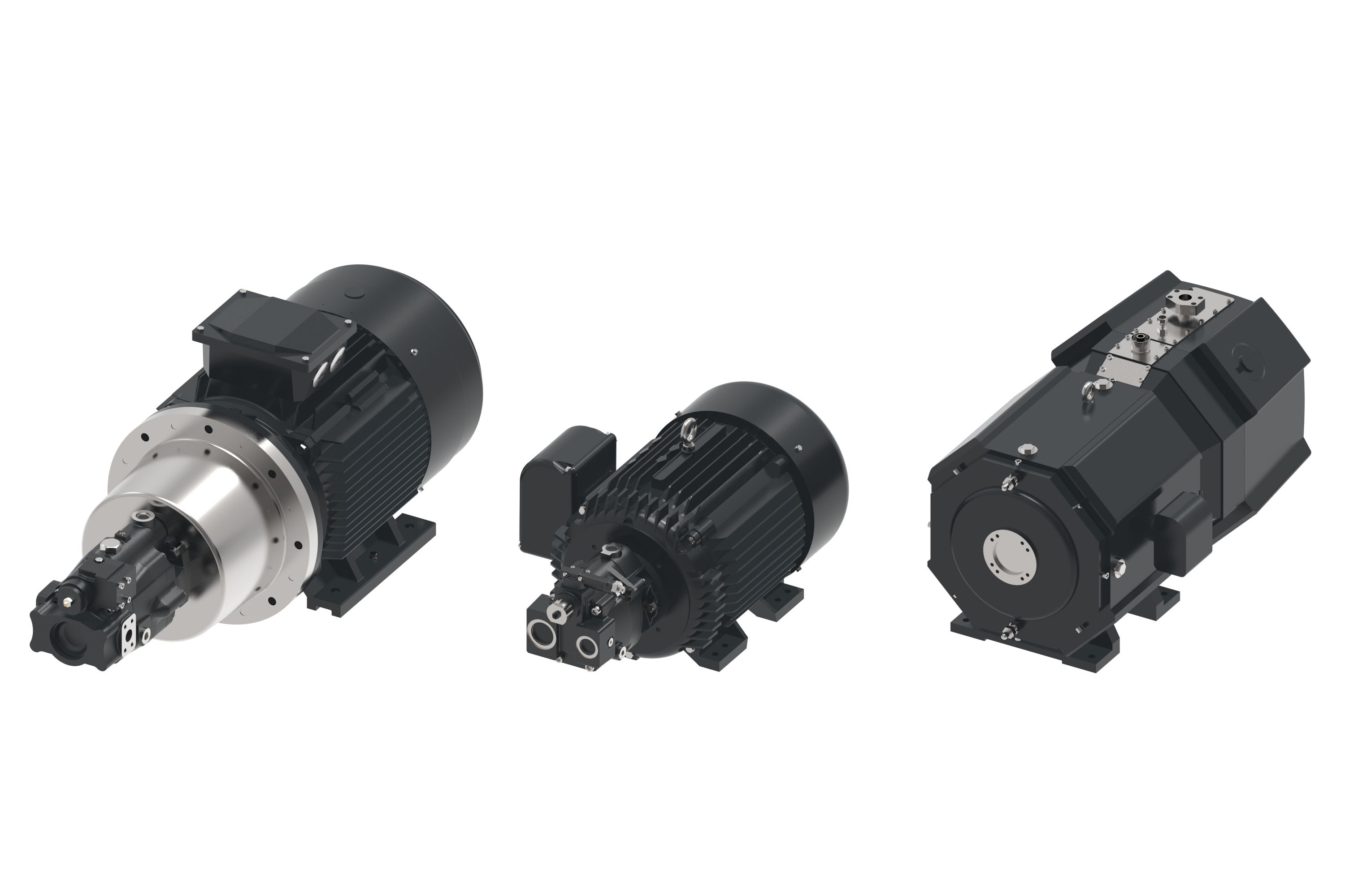 Hydraulic motor pumps
