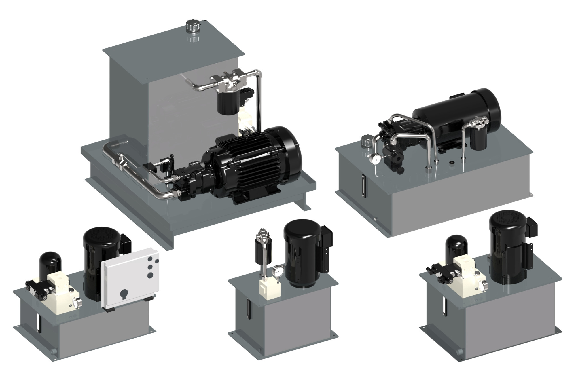 Standard hydraulic power units