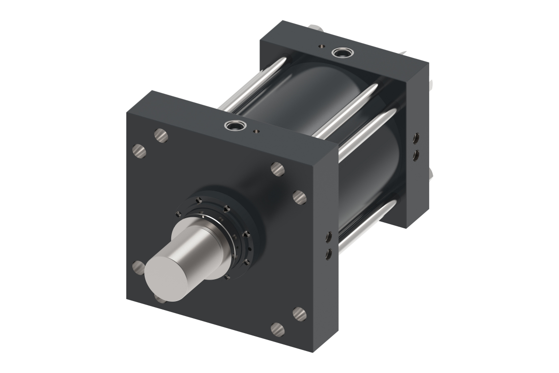 Tie-rod hydraulic cylinders