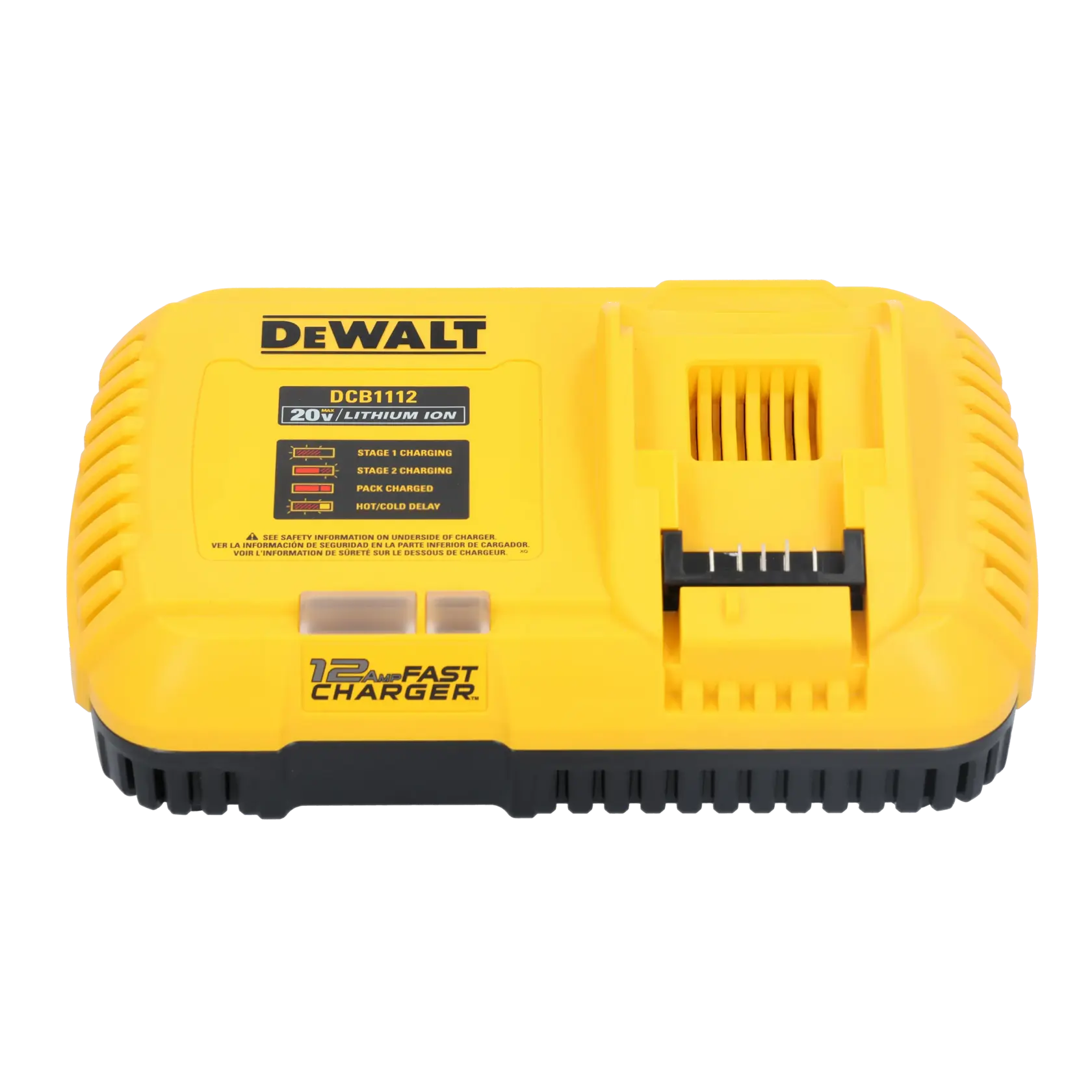 DEWALT® 20V MAX*/FLEXVOLT® 12 Amp Fan Cooled Fast Charger