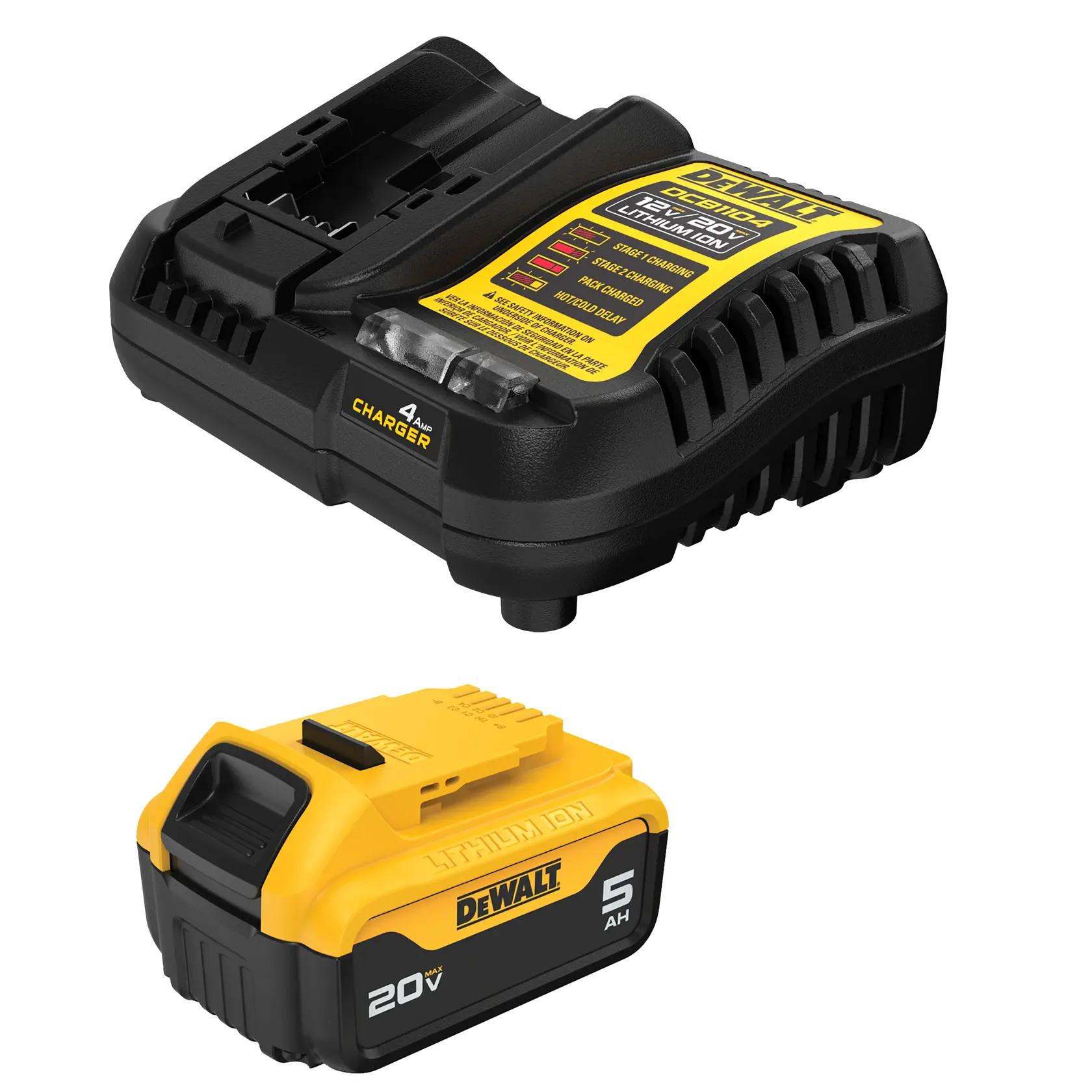 DEWALT® 20V MAX* 5.0 Ah Starter Kit