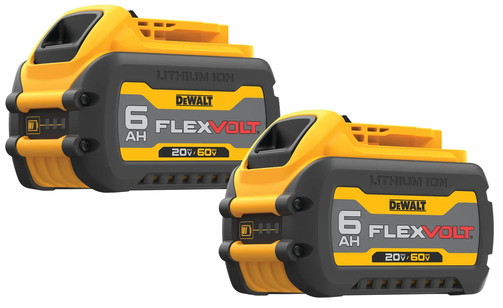 DEWALT® 20/60V MAX* FLEXVOLT® 6Ah Battery (2 Pk)