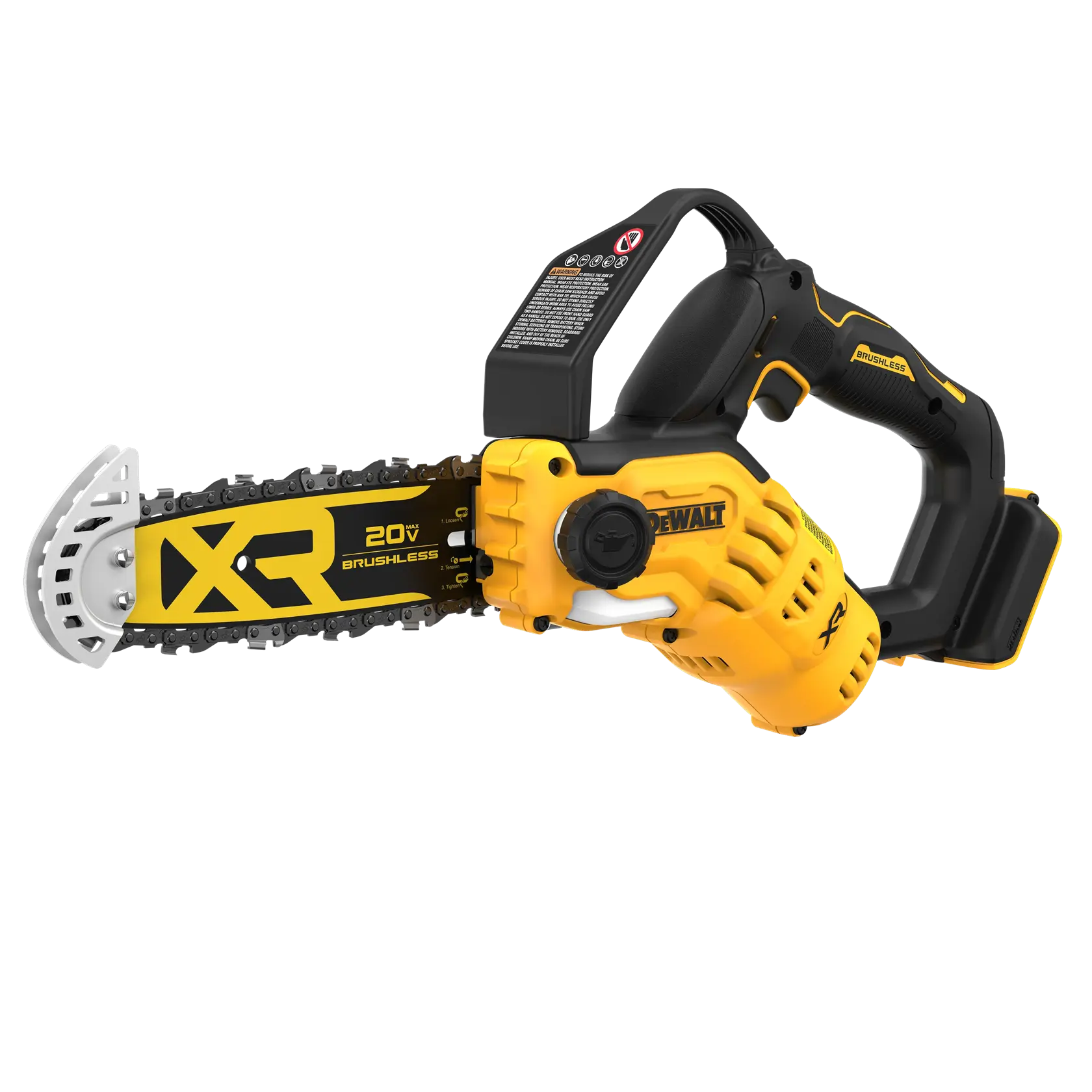 DEWALT® 20V MAX* 8-in. Brushless Cordless Pruning Chainsaw (Tool Only)