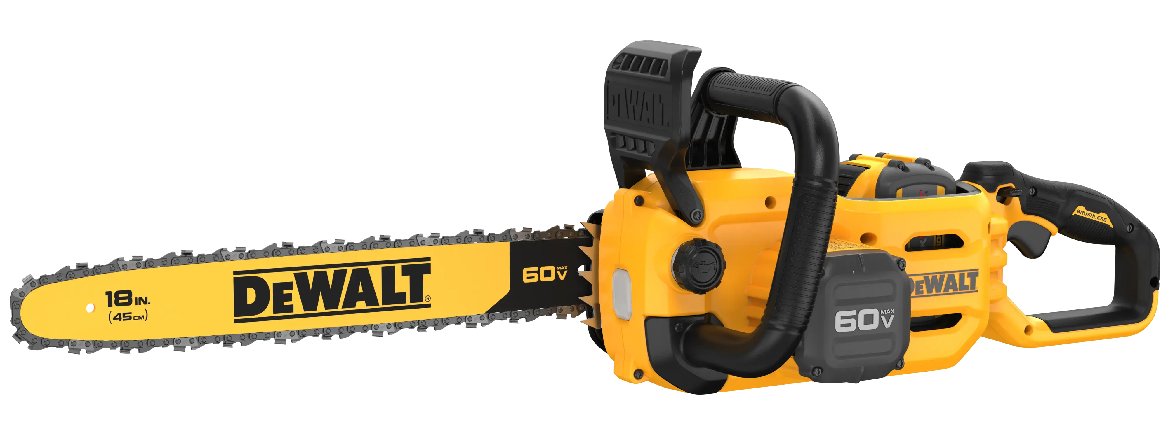 DEWALT® 60V MAX* 18-in. Brushless Cordless Chainsaw Kit
