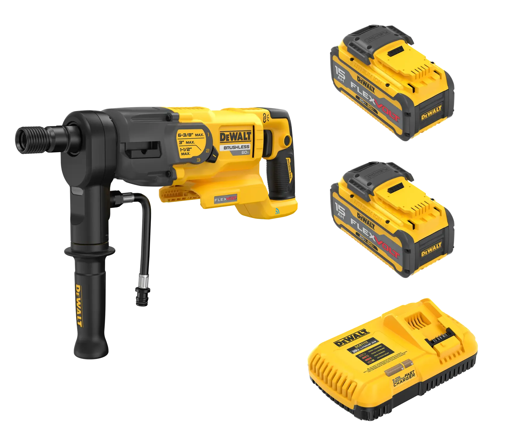 DEWALT® 60V MAX* 6-3/8-in. Core Drill Kit