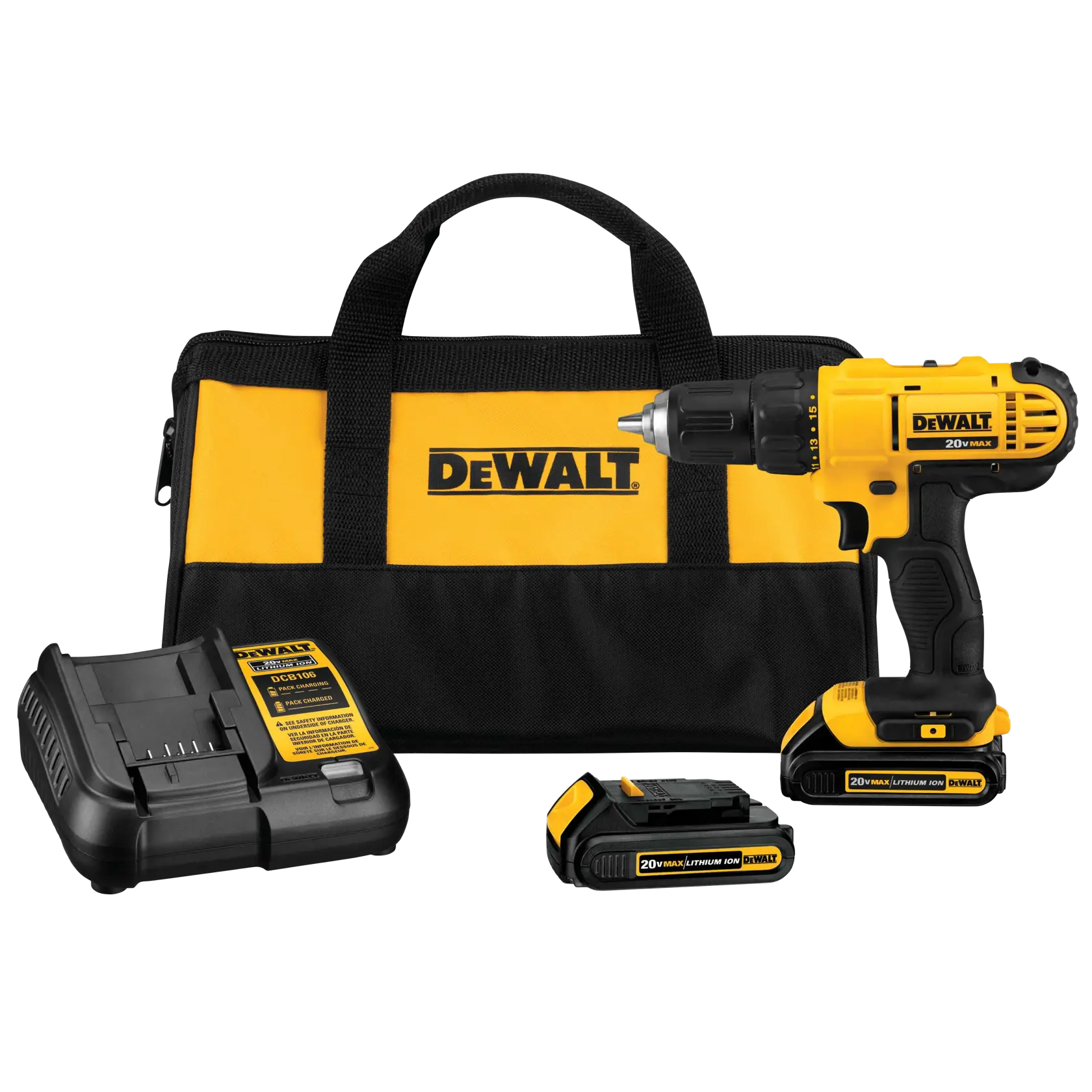 DEWALT® 20V MAX* Compact Drill/Driver Kit