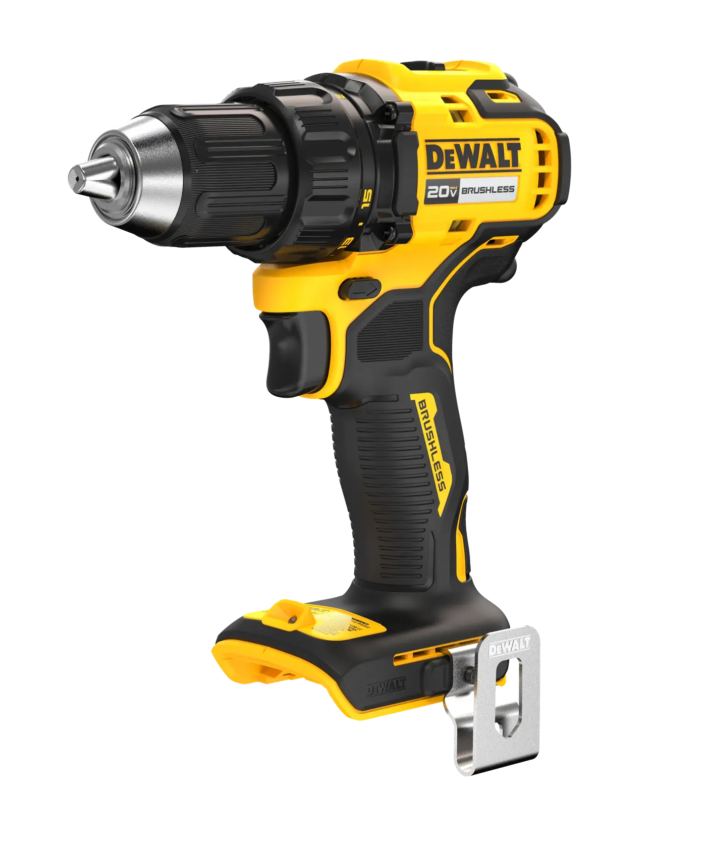 DEWALT® 20V MAX* Brushless Cordless 1/2-in. Drill/Driver (Tool Only)